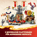 LEGO NINJAGO Arena turniejowa Zabawka przygodowa dla dzieci Zestaw Ninja z 6 kolekcjami minifigurek Zestaw do budowania Prezent urodzinowy dla chłopców i dziewcząt w wieku 7 lat 71818 Zestawy do budowania Besuche den LEGO-Store