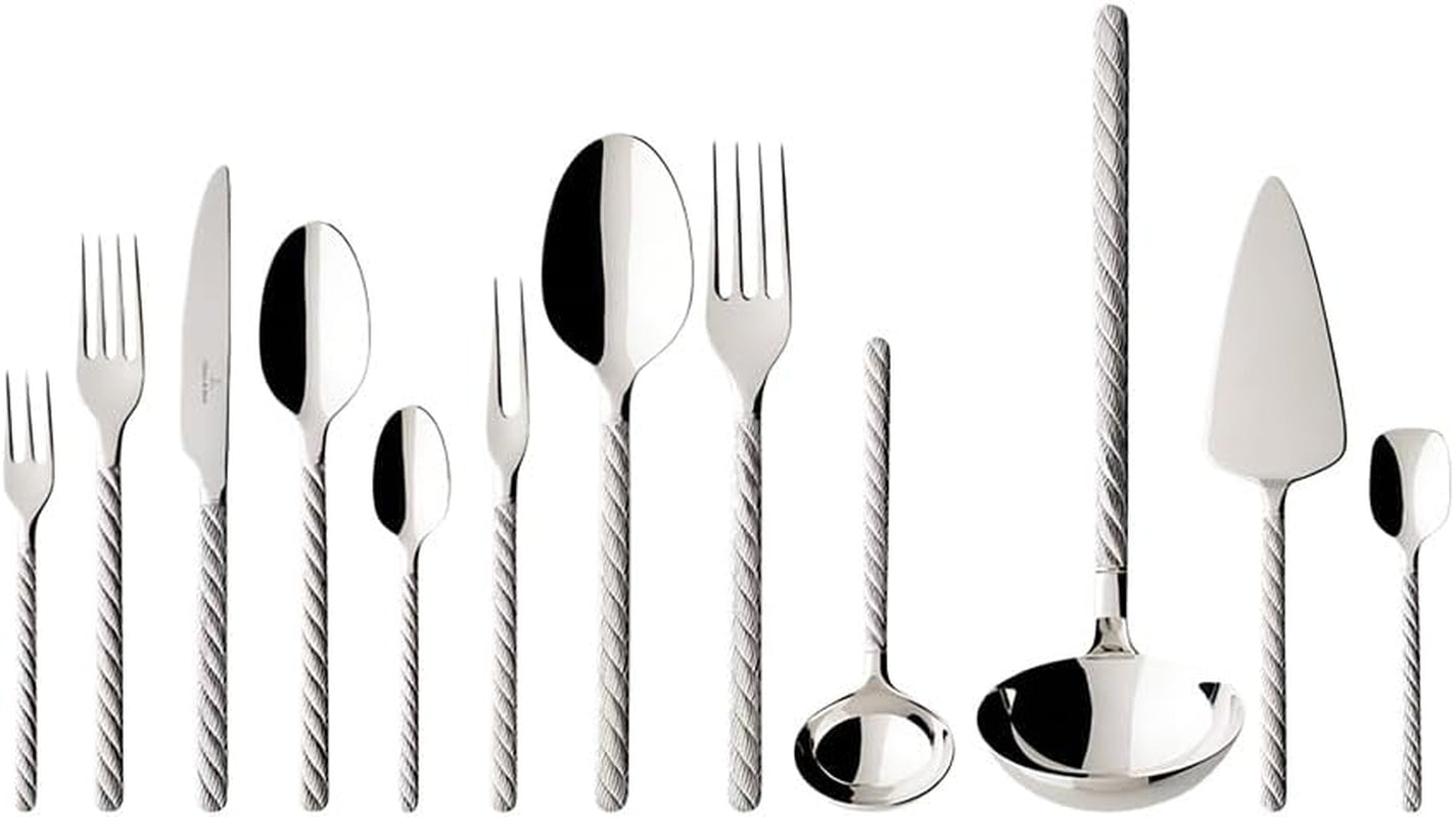 Villeroy And Boch - Zestaw sztućców Montauk, różne rozmiary, stal nierdzewna Kitchen Naty Shop 70 sztuk