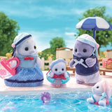 Sylvanian Families — 5759 Figurka zwierzątka z rodziny fok Szczegółowa zabawka dla dzieci w wieku od 3 lat