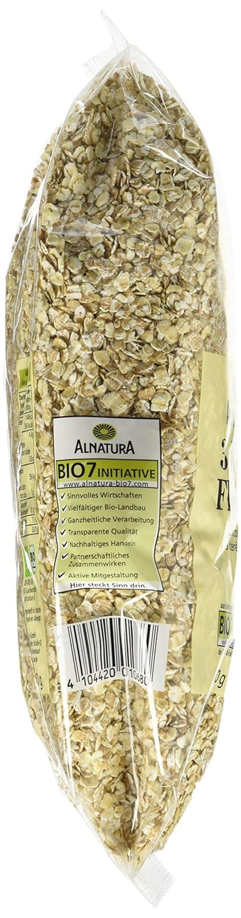Bio 3-Korn Flocken, 500 g płatków zbożowych Naty Shop