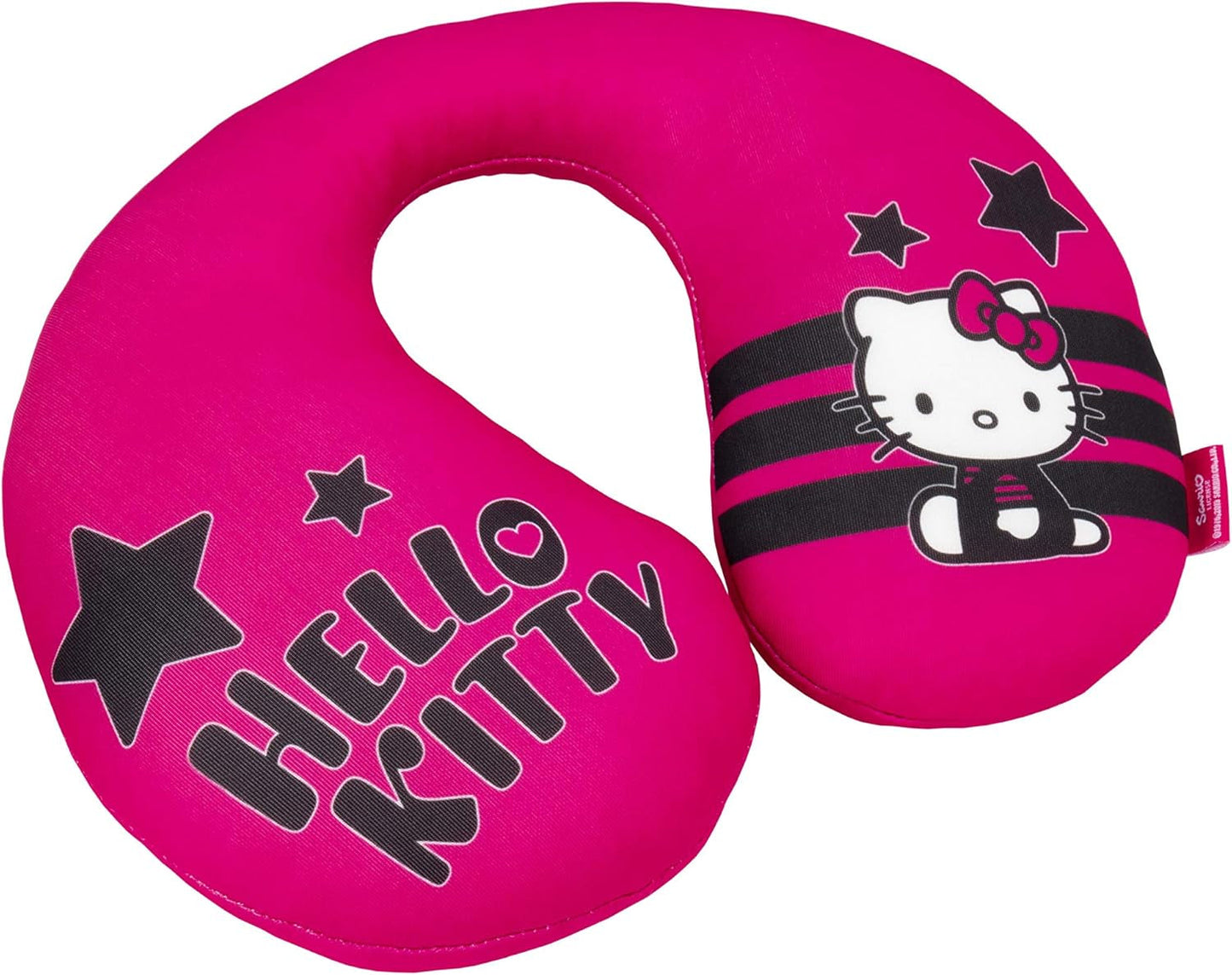 Poduszka pod szyję HELLO KITTY Gwiazdka dla chłopców i dziewcząt. Wygodny i funkcjonalny. Uniwersalny, w 100% zmywalny. Poduszki podróżne Naty Shop Tytuł domyślny