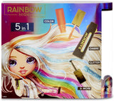 Rainbow High Hair Studio – ekskluzywny zestaw lalek Amaya Raine z długimi włosami do stylizacji – zawiera zmywalną kredę do włosów, szczotkę do włosów i akcesoria – prezent dla dzieci w wieku od 6 lat