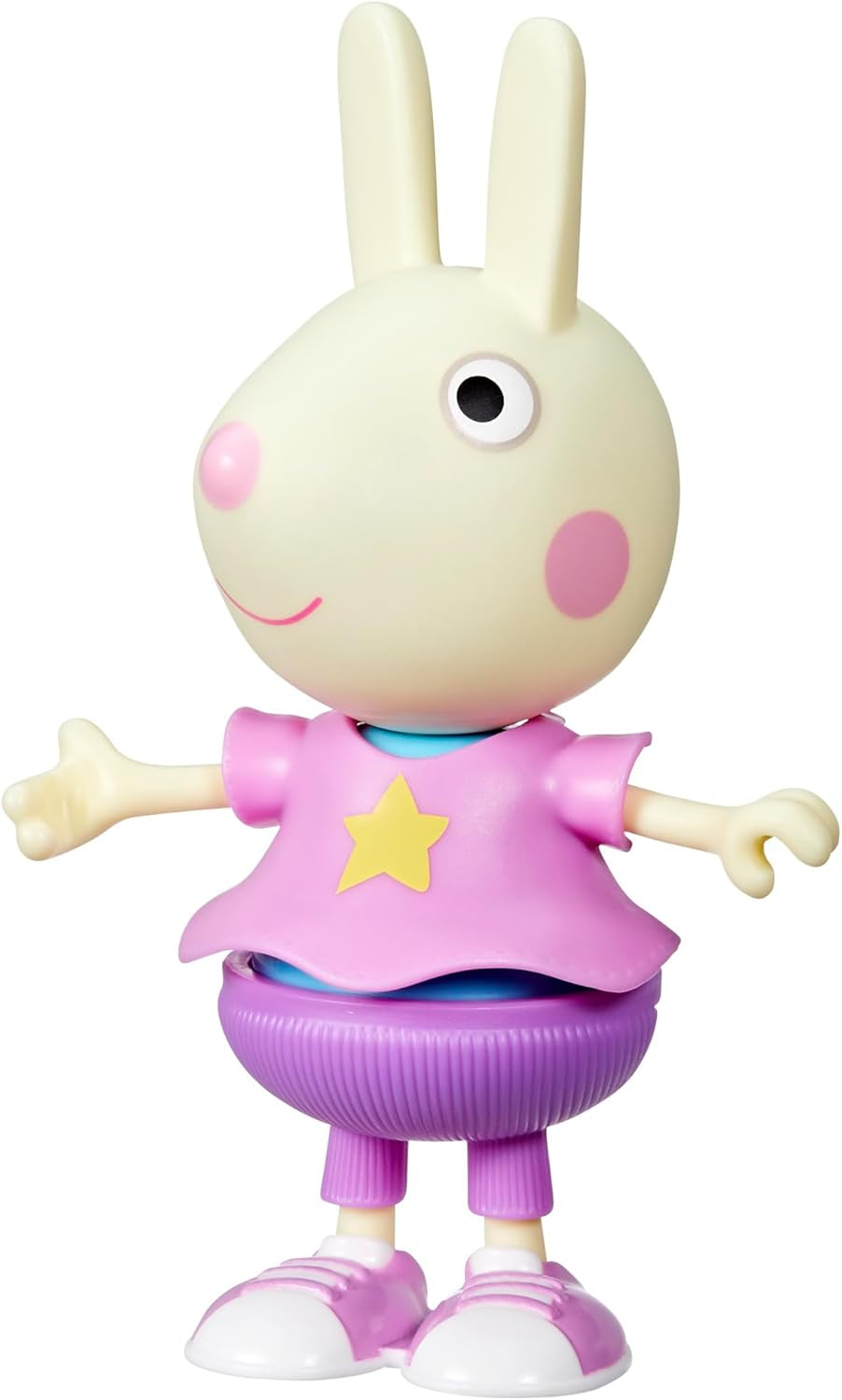 Łyżka Świnka Peppa Luisa - zabawna figurka do przebierania, lalka dziewczynka 15 cm z akcesoriami i ubrankami do przebierania, interaktywny zestaw zabawek dla małych dzieci w wieku 3 lat i więcej