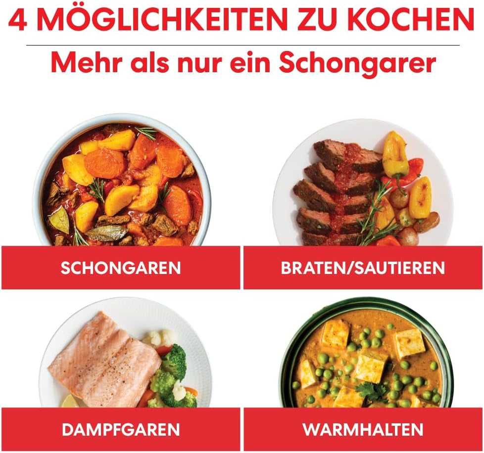 Szybkowar typu Instant Pot Superior, Multicooker 7,1 l, 4 funkcje gotowania, Wolnowar 800 W Naty Shop