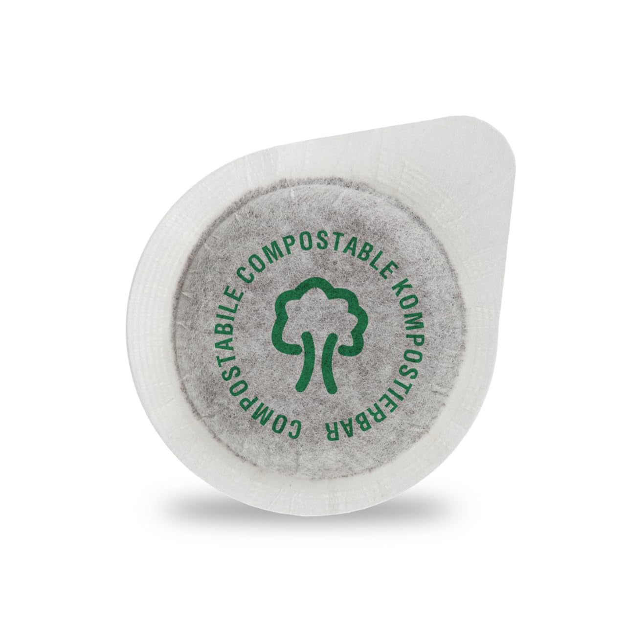 Kompostowalne podkładki Kaffeepads Caffè Borbone, niebieskie Kaffeemischung - 50 podkładek - Kompatybilne z papierowymi podkładkami ESE System 44 mm