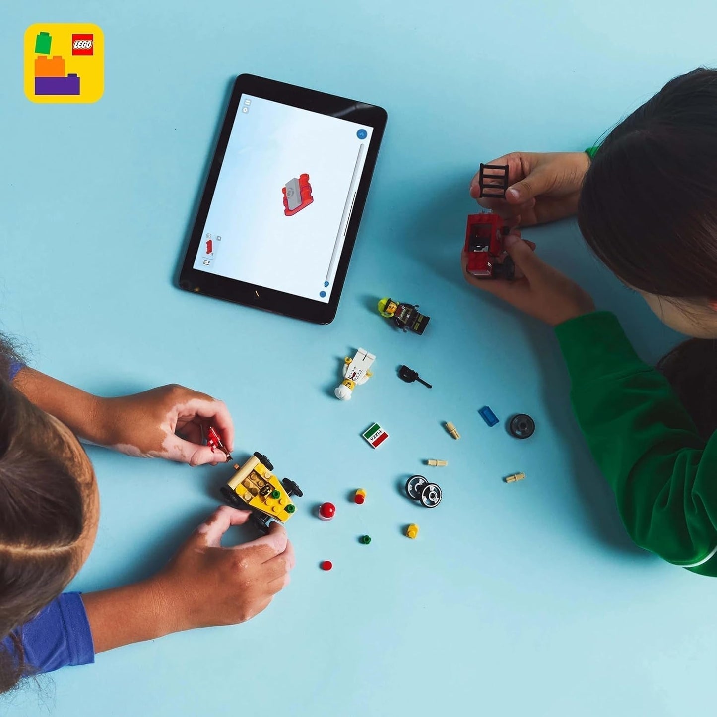 LEGO City Furgonetka dostawcza pizzy kontra. Pizza Truck — Mydelniczka dla dziewcząt i chłopców od 5 lat — Zestaw do budowania z 2 minifigurkami kierowców — Prezent urodzinowy i świąteczny 60458 Zestawy do budowania Besuche den LEGO-Store