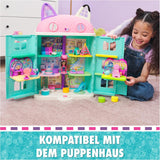 DREAMWORKS GABBY'S DOLLS HOUSE - zestaw do pokoju Deluxe, pokój imprezowy Kitty Narwhale, tematyczne meble i akcesoria, wiek 3+