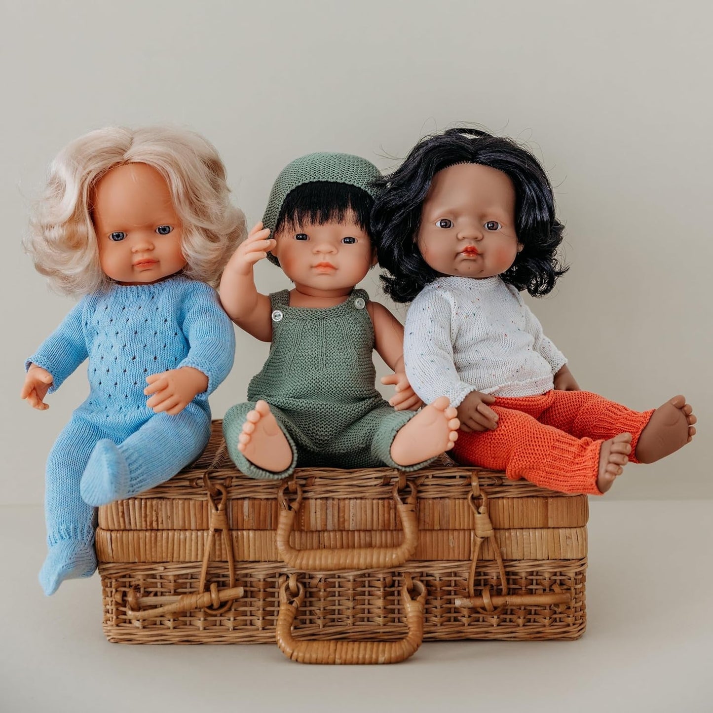 Miniland Baby Doll Azjatycki chłopiec 38 cm-31055