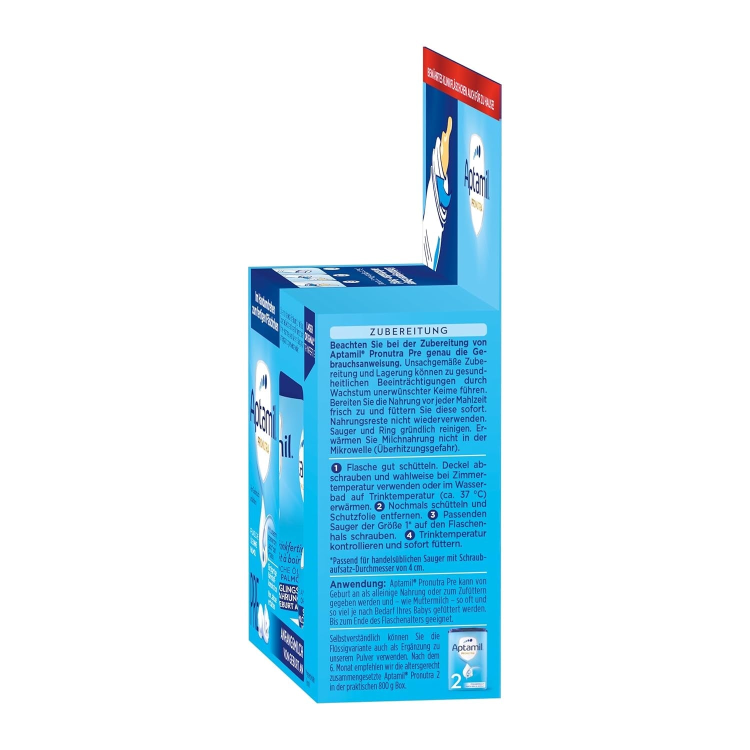 Aptamil Pronutra-ADVANCE PRE, do picia, 4x2x90ml (opakowanie z 4)