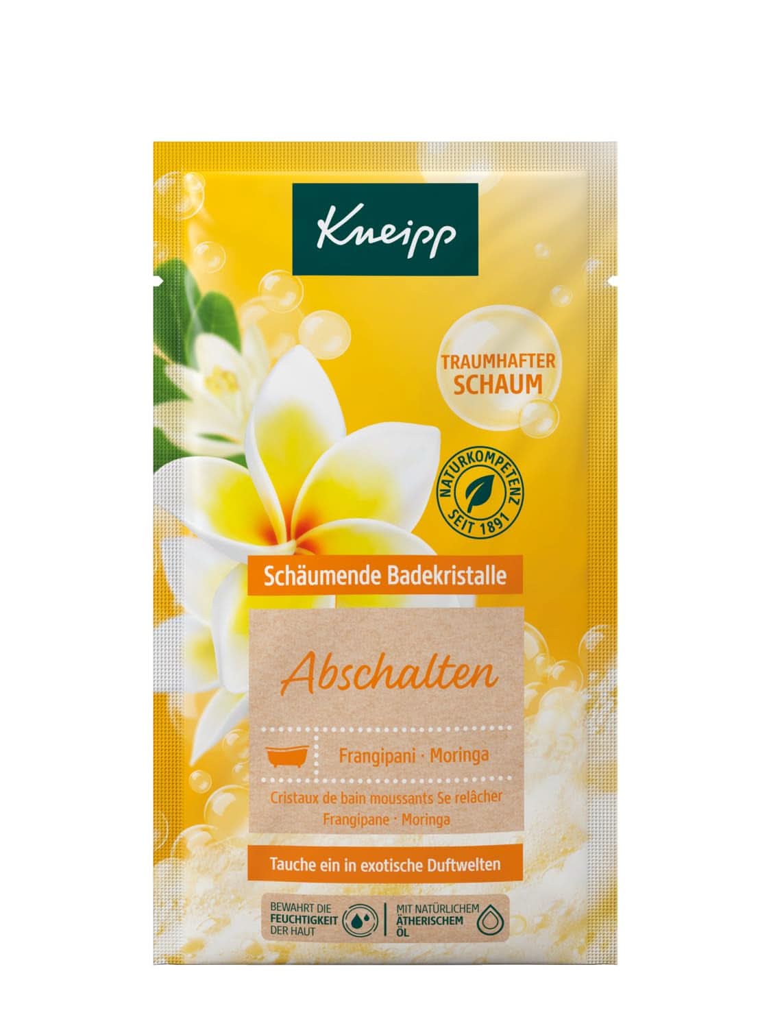 Kneipp, musująca sól do kąpieli, 80 gramów Prysznic i kąpiel Naty Shop