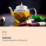 Feelino Eleganckie 6-częściowe pudełko mieszane - Feelino White Tea Flowers w przepięknym pudełku prezentowym z 6 różnymi białymi różami herbacianymi, pakowane pojedynczo próżniowo, opakowanie 1-częściowe