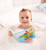 HABA 302634 Kapitan Żaba 2 książeczka do kąpieli, zabawka dla najmłodszych Baby Toys Naty Shop