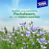 Chusteczki toaletowe nawilżone Tempo „Gentle & Sensitive” - Megapack - 16 opakowań po 42 chusteczki w każdym - Duo Pack - Natural Aloe Vera - Papier higieniczny, testowany dermatologicznie, neutralny dla skóry