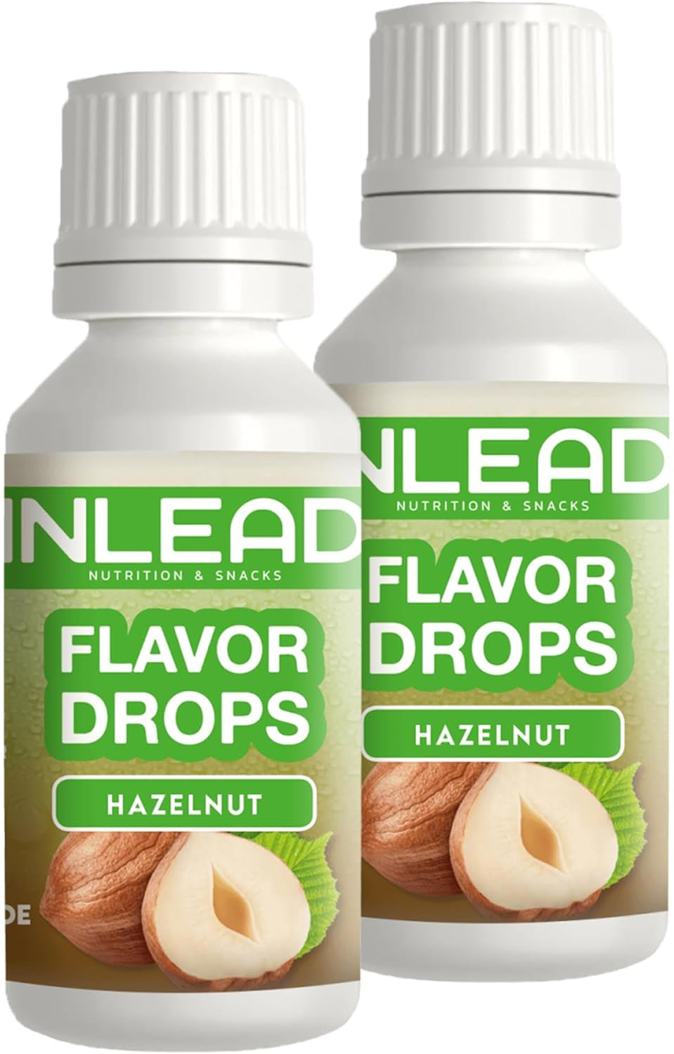 - krople smakowe | Bezcukrowy i bezkaloryczny aromat słodzików Naty Shop 2X 30Ml Orzech Laskowy - Haselnuss