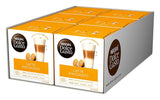 Latte Macchiato | 96 Kaffeekapseln i Latte Macchiato Karmel | 48 Kaffeekapseln | Mieszanka Arabiki Robusta | Feines Caramell Aroma und Leckerer Milchschaum
