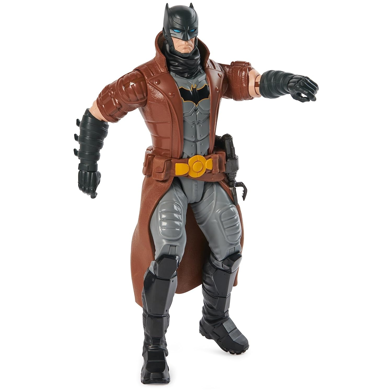 DC Comics Batman Figurka o wysokości 30 cm W pełni ruchoma, zapewniająca ekscytujące przygody i pełne akcji akrobacje Zabawka dla dzieci w wieku od 3 lat i więcej Figurki Naty Shop