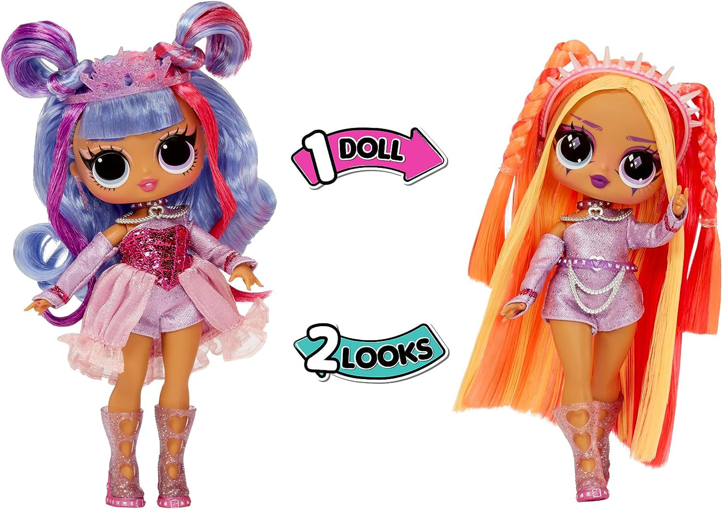 LOL Surprise Tweens Surprise Swap Series - Buns-2-Braids Bailey - Modna lalka z ponad 20 niespodziankami, w tym głową do stylizacji oraz fantastycznymi akcesoriami i strojami - dla dzieci w wieku od 4 lat