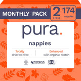 Pieluszki Eco Baby - Rozmiar 3 (4-9 kg), 1 opakowanie (26 pieluch), Ultra miękkie pieluszki dla wrażliwej skóry, Bawełna organiczna, Ochrona przed wyciekaniem do 12 godzin, Nowa tabela rozmiarów