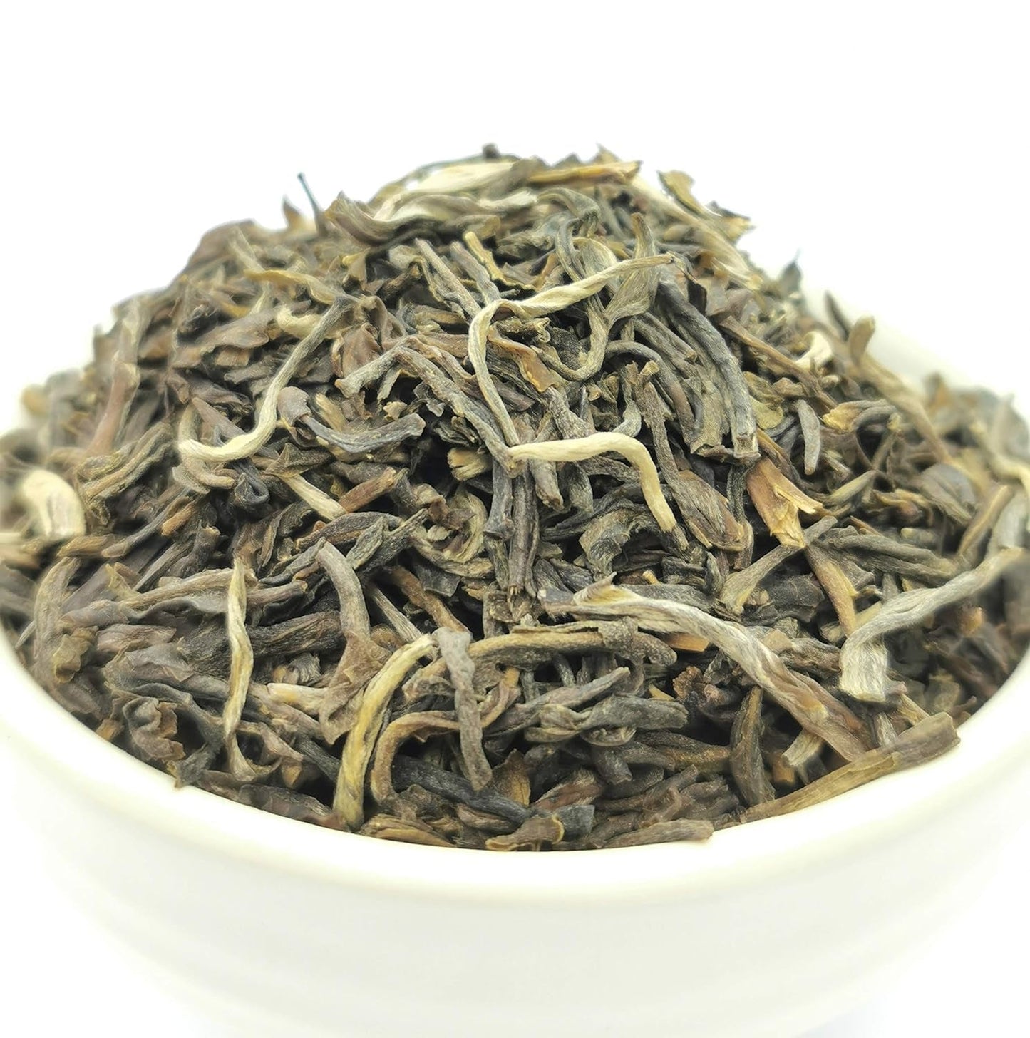 Herbata jaśminowa sypka 100g, Herbata zielona z kwiatem jaśminu o naturalnym smaku, Herbata zielona jaśminowa z wyraźnym aromatem jaśminu, Herbata zielona Teaclub