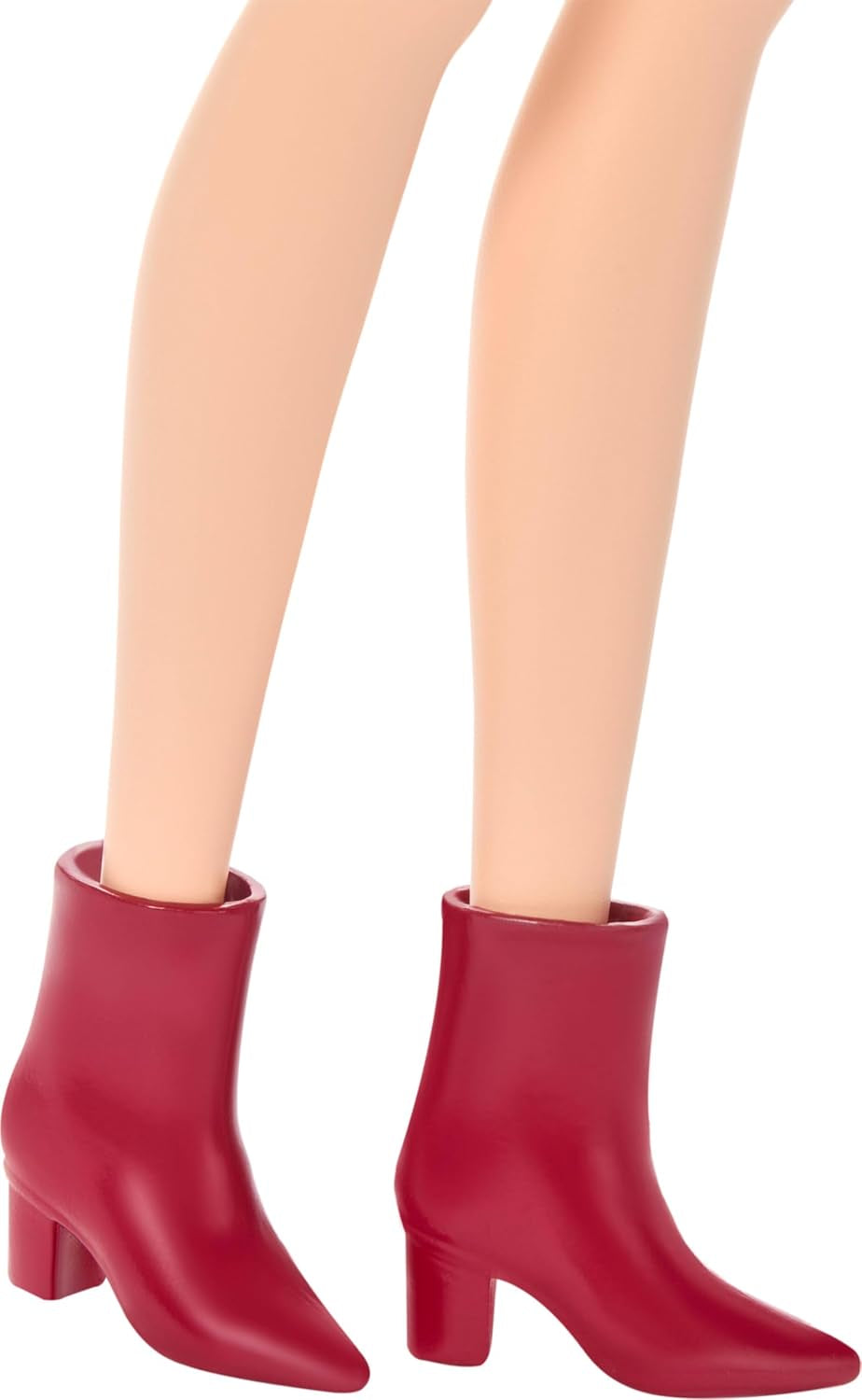 Lalka Barbie Fashionistas nr. nr 246 w różowej sukience w panterkę bez ramiączek, z czarnymi włosami i dodatkami, takimi jak naszyjnik z kokardką i buty, JJN59