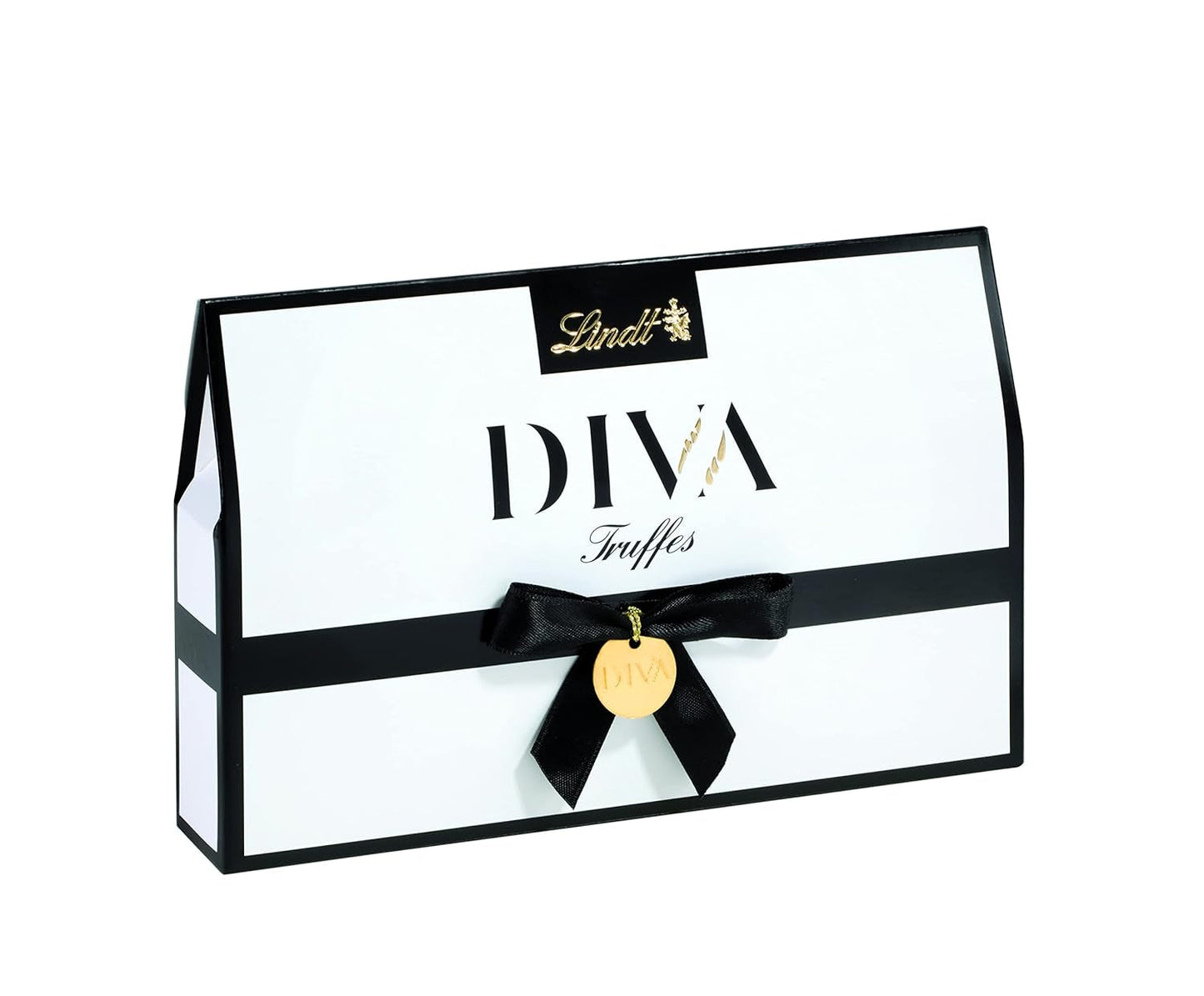 Lindt - DIVA Pralinés, cukierki czekoladowe w 4 pysznych asortymentach Naty Shop 114 gramów Clutch