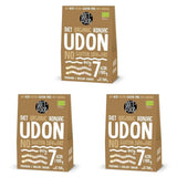Udon Shirataki Konjac Noodles Bio 385g - Niskokaloryczny, bezglutenowy, wegański - z korzenia konjac, bogaty w błonnik DIET-FOOD