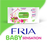Baby Sensations z pokrywką, 72 chusteczki nawilżane, chusteczki do higieny osobistej, uniseks, dla dzieci