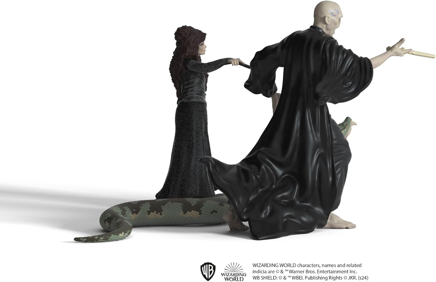 Schleich 42684 Lord Voldemort, Nagini i Bellatrix Lestrange, od 6 lat, HARRY POTTER - figurka do zabawy, 21 X 16 X 18 cm Figurki Naty Shop