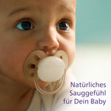 Philips AVENT Ultra Soft Smoczki — zestaw 4 wyjątkowo miękkich smoczków niezawierających BPA dla dzieci w wieku od 0 do 6 miesięcy, w tym etui i sterylizator (model SCF091/35)
