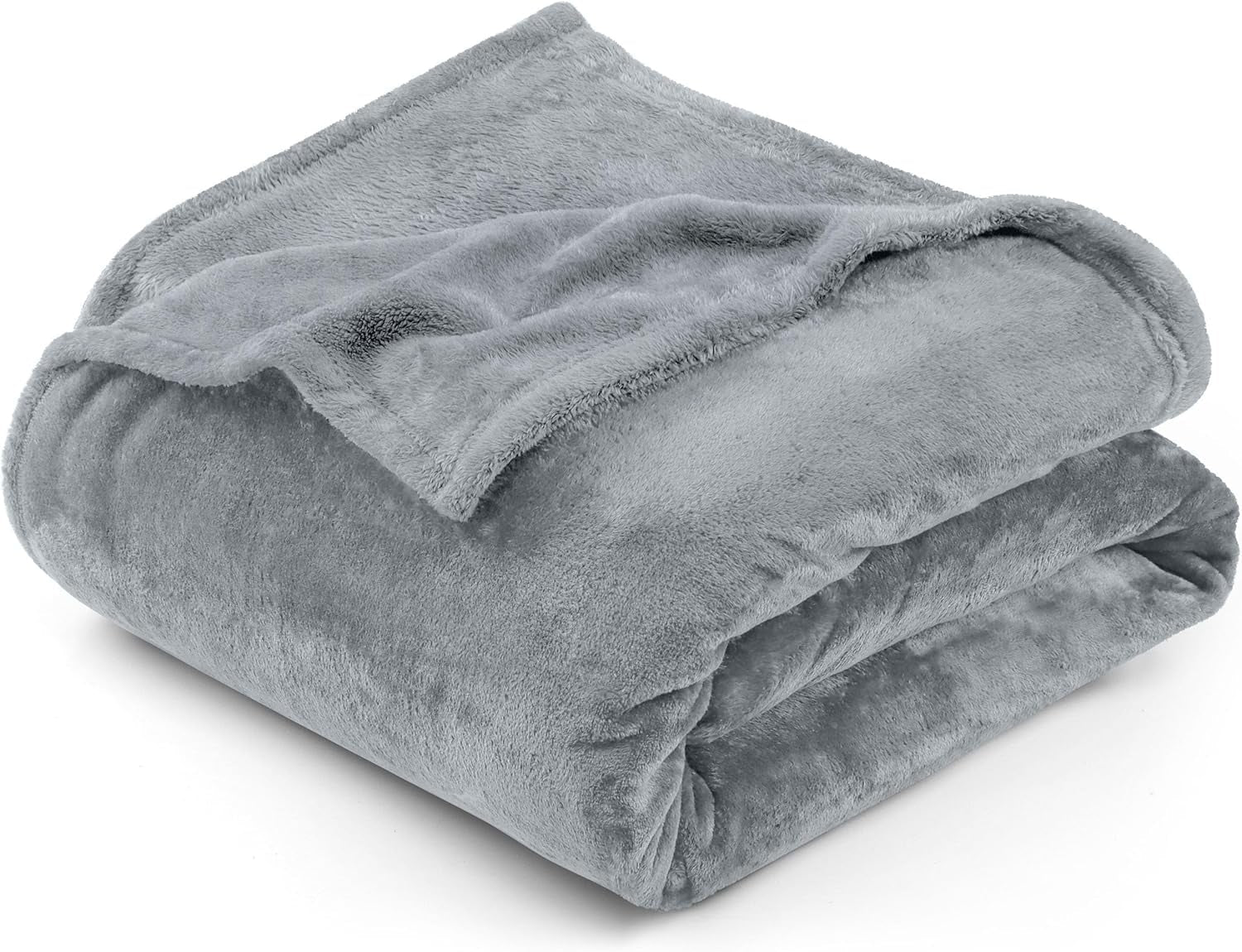 Pościel Utopia Kuschelige Fleecedecke [228X228 cm, szary] Weiche, Leichte, Warme Flauschige Decke Kuschelige Und Atmungsaktive Decken FÃ¼r Bett Sofa Couch