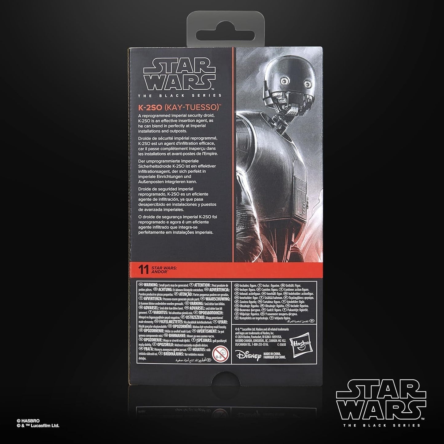 Star Wars Black Series K-2SO (Kay-Tuesso) Andor Figurka kolekcjonerska 15cm Figurki Naty Shop