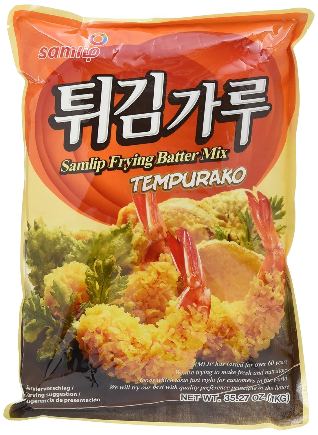 Backmischung Für Tempura Gerichte, 5Er Pack (5 X 1 Kg) Mieszanka do pieczenia i gotowania Naty Shop Default Title