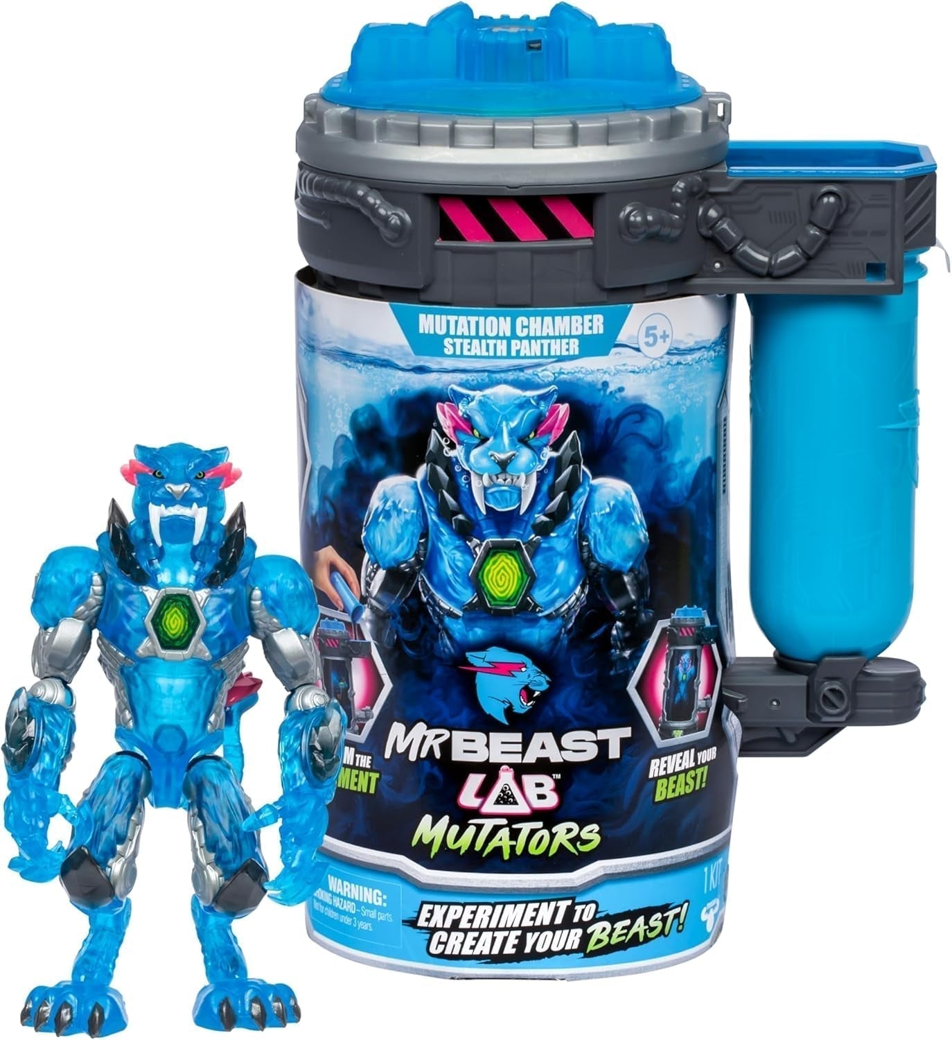 Przeprowadzki; Poruszaj największą bestią. Doświadcz i stwórz figurkę Stealth Panther firmy Mrbeast. 3 do zebrania, Kultowa Pantera, Stealth Panther, Metallic Panther Figurki Naty Shop Stealth Panther