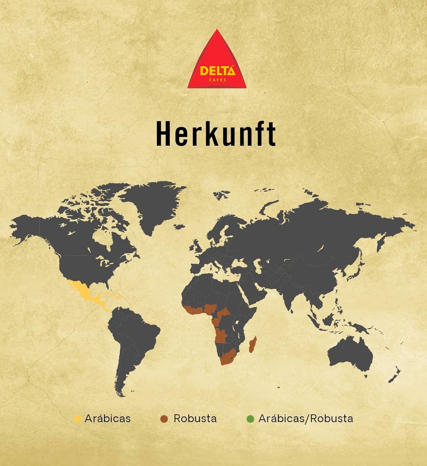 Delta Cafés - Kaffeebohnen Gold - 2 opakowania po 1 kg - Intensität 12 - Vollmundige Arabica-Röstkaffebohnenmischung - Sehr aromaticisch mit Noten von Honig und Reifen Früchten