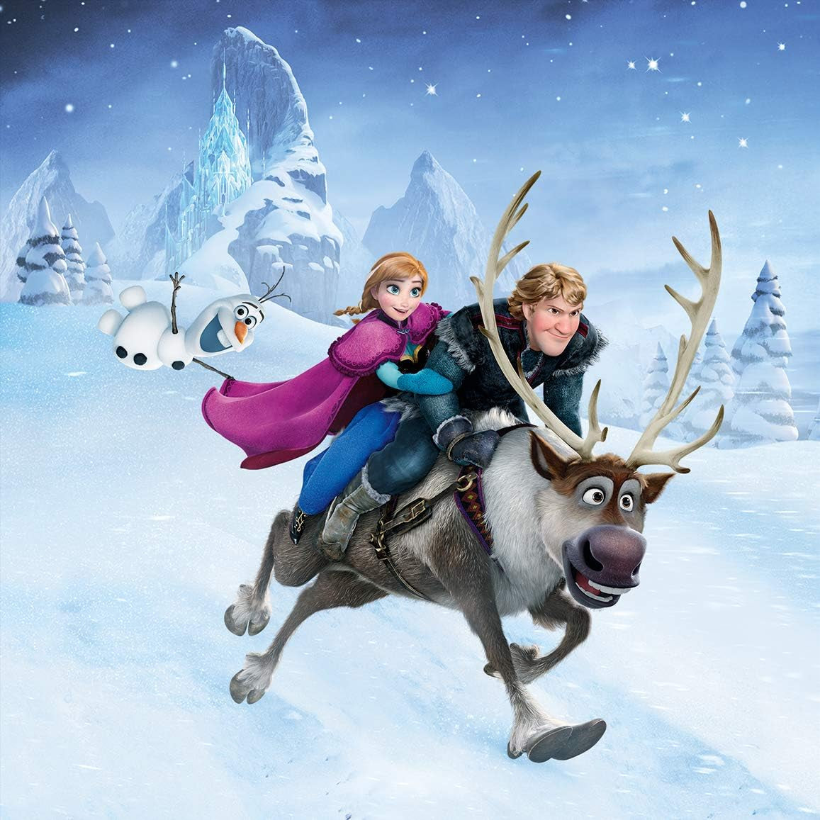 Ravensburger Children's Puzzle - 09264 Przygody w Zimowej Krainie - układanka dla dzieci powyżej 5 roku życia, układanka Disney Kraina Lodu z elementami 3X49 Puzzle Naty Shop