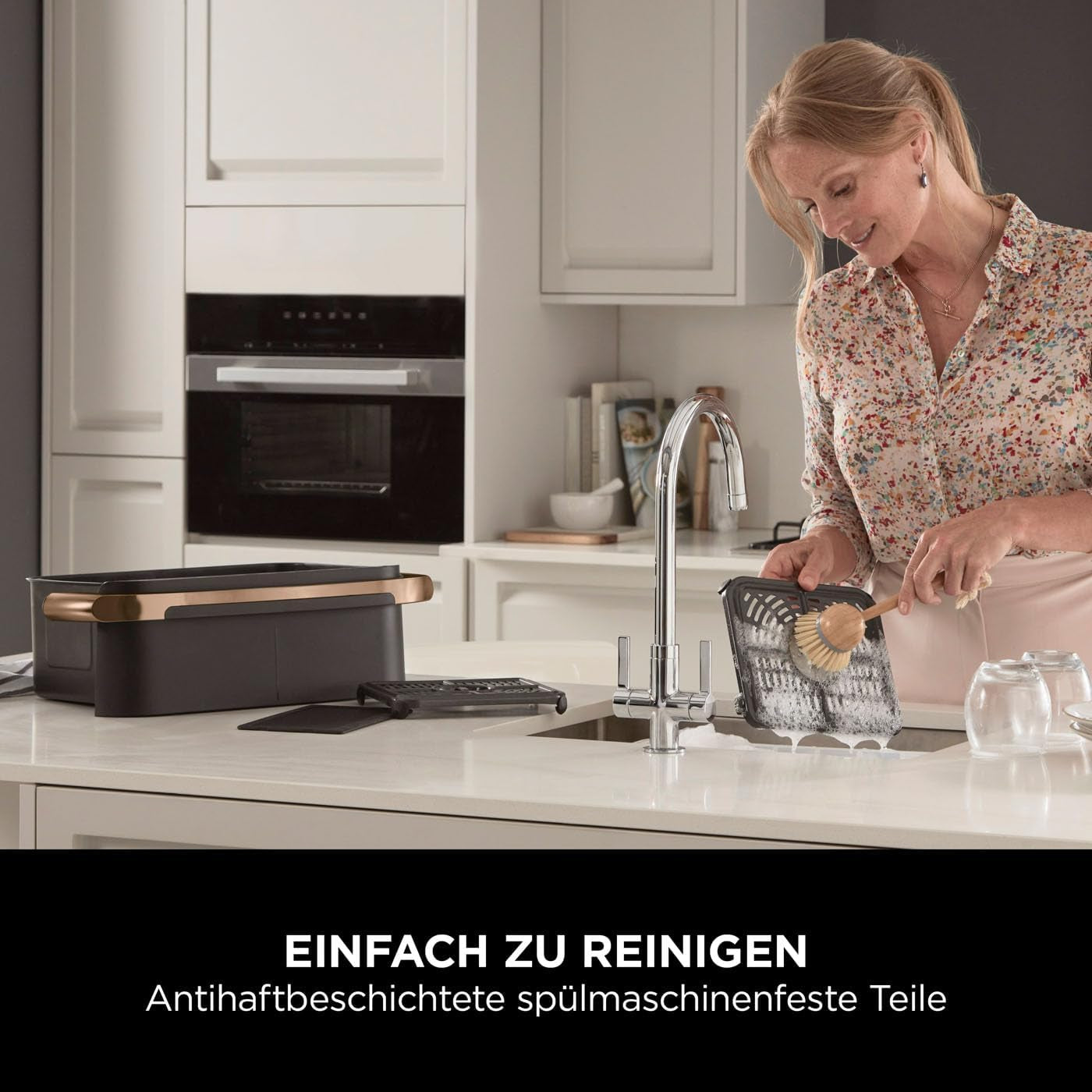 Dwustrefowa frytkownica powietrzna Ninja Foodi Flexdrawer, AF500EUCP Urządzenia Naty Shop