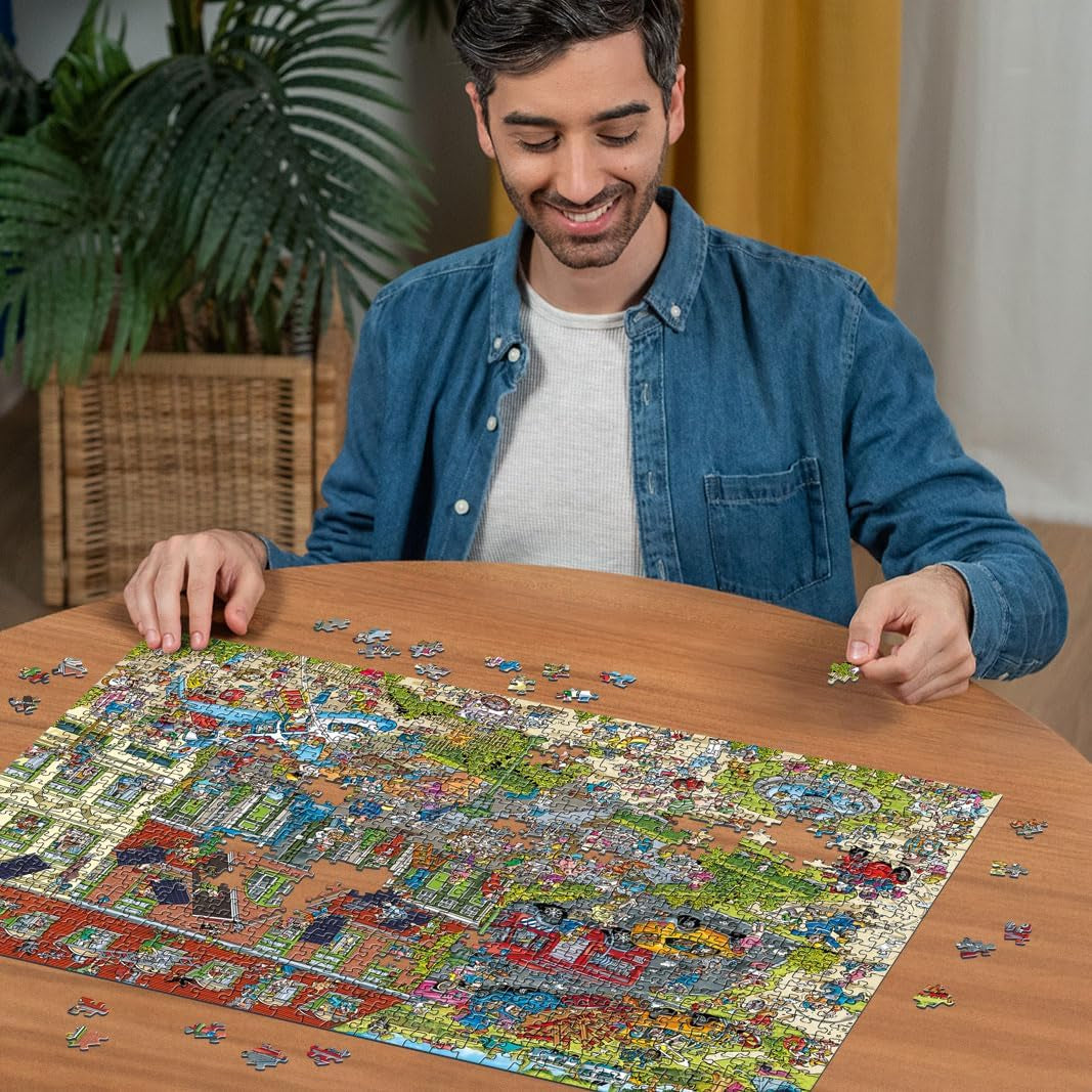 Puzzle Ravensburger 12000723 - Hotel - puzzle 1000 elementów dla dorosłych i dzieci od 14 lat, Puzzle Naty Shop
