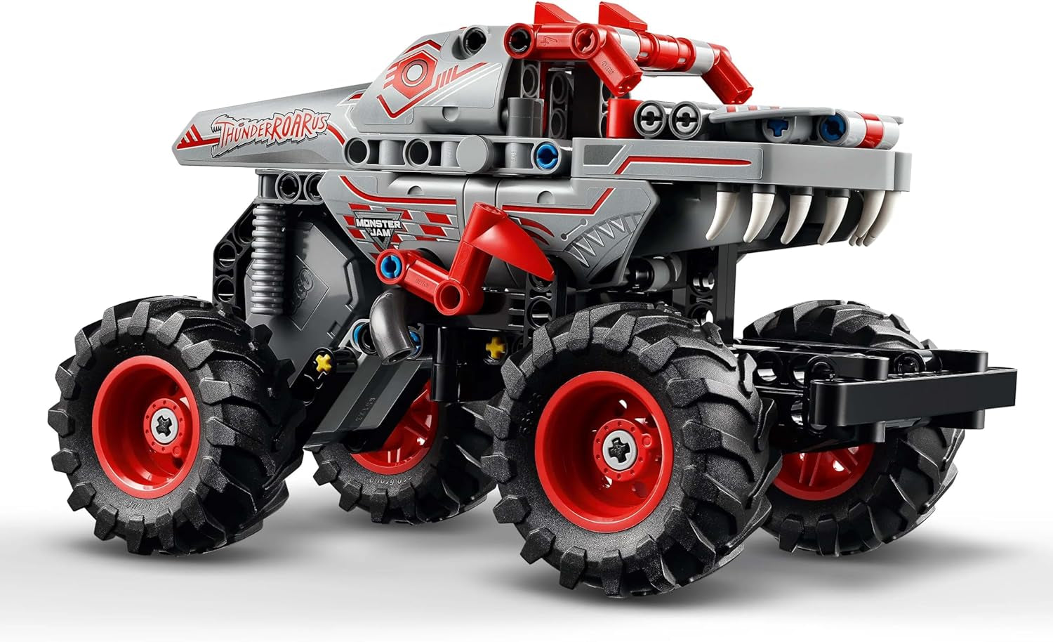LEGO Technic Monster Jam Thunderroarus Wysuwana zabawka Monster Truck Zabawka do budowania dla dzieci Prezent dla chłopców i dziewcząt w wieku 7+ 42200 zestawów do budowania Besuche den LEGO-Store