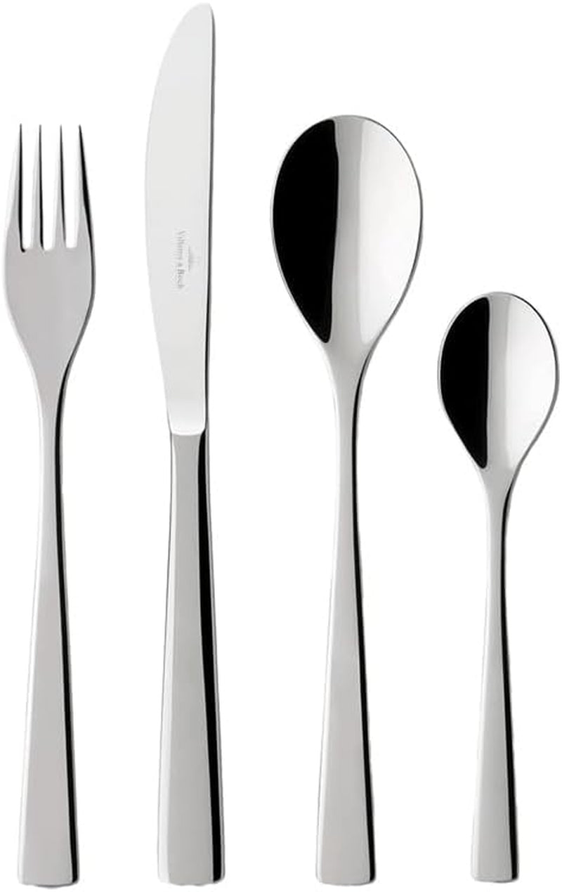 Zestaw sztućców Villeroy And Boch Modern Line dla maksymalnie 6 osób, 24 sztuki, stal nierdzewna Kitchen Naty Shop