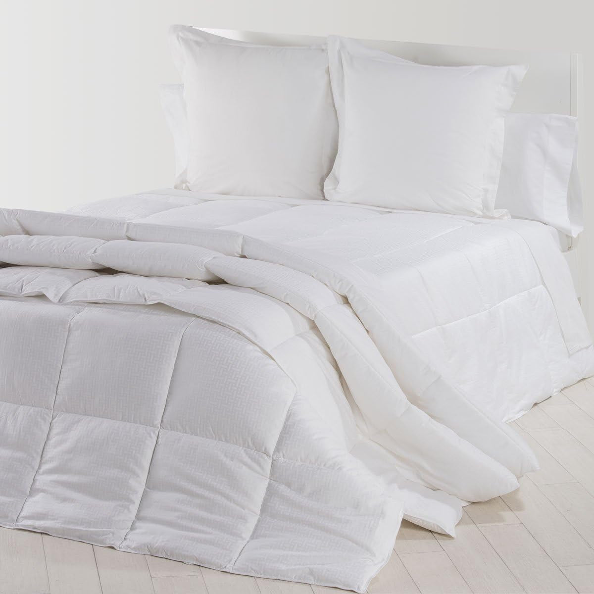 Kołdra San Carlos Ibón, biała Para Cama De 135 Biała Kołdry i kołdry Naty Shop
