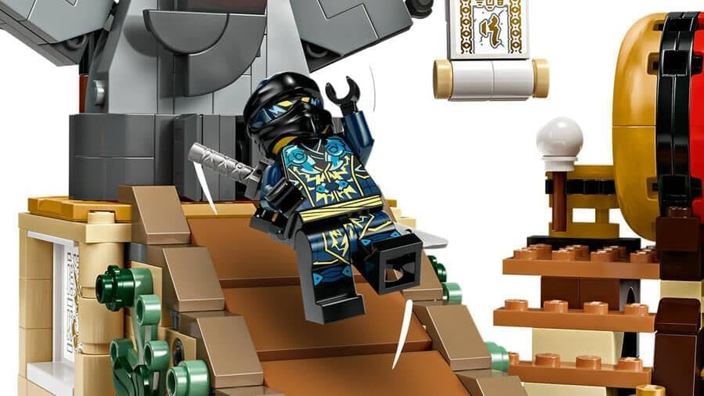 LEGO NINJAGO Arena turniejowa Zabawka przygodowa dla dzieci Zestaw Ninja z 6 kolekcjami minifigurek Zestaw do budowania Prezent urodzinowy dla chłopców i dziewcząt w wieku 7 lat 71818 Zestawy do budowania Besuche den LEGO-Store