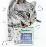 Venandi Animal - Mokra karma premium dla kotów - Koń jako monoproteina, opakowanie 12 sztuk (12 x 125 g), bez zbóż, monoproteina