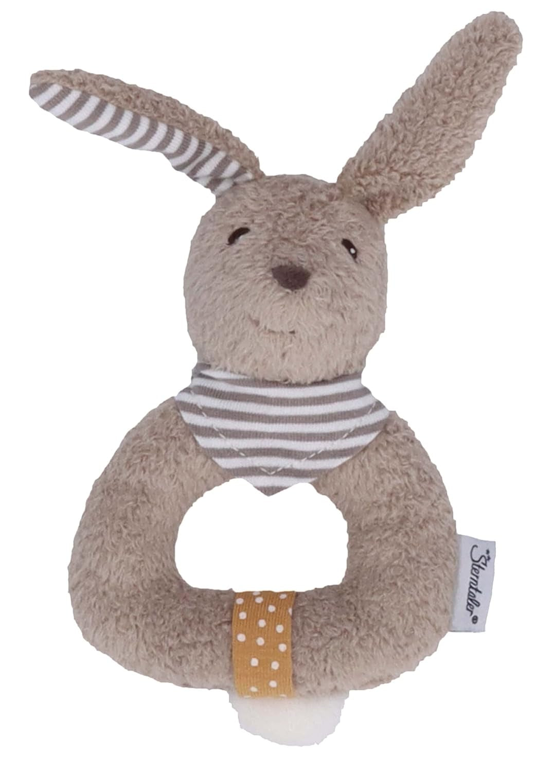 Sterntaler baby unisex zabawka do łapania zabawka do łapania dla dzieci Happy bunny - zabawka do łapania dziecka, zabawka do łapania dla dzieci, zabawka dla dzieci - brązowy Jucarii Bebe Naty Shop Domyślny tytuł