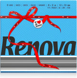 Serwetki papierowe Renova, serwetki Red Label Blue 70