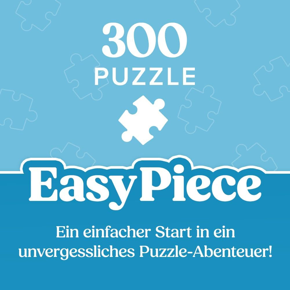Trefl - Easypiece Puzzle : Stemple - 300 elementów - Duże elementy, Łatwe puzzle, Dla dorosłych i dzieci powyżej 10 lat Puzzle Naty Shop