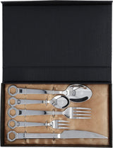Zestaw sztućców 5-częściowy, stal nierdzewna Kitchen Naty Shop