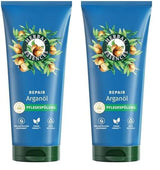 Herbal Essences Maska naprawcza do włosów z olejkiem arganowym 300ml. Od zniszczonych włosów po gładsze i bardziej błyszczące. Intensywna terapia. Ze składnikami naturalnego pochodzenia. Vegan Naty Shop Maska do włosów 250 ml (opakowanie 2 szt.) Spłucz