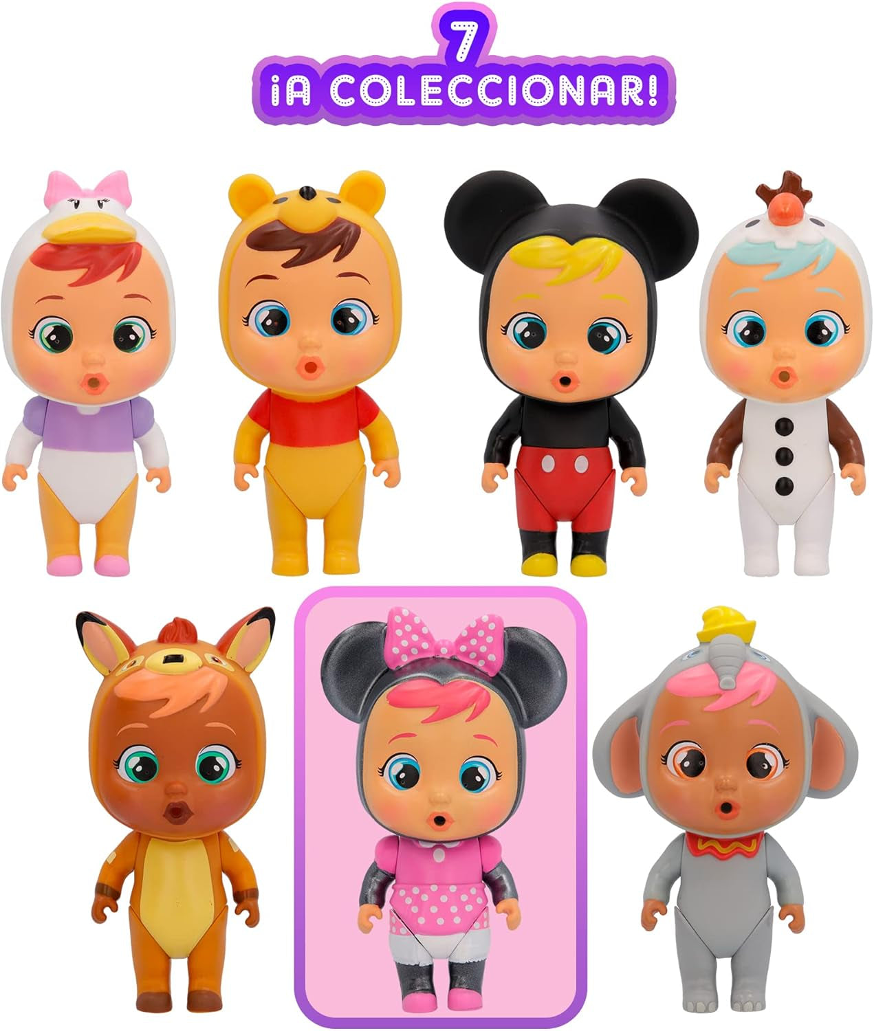 Wielokolorowa lalka Cry Babies Magic Tears 82663IM