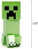 Jada Toys Zestaw figurek Minecraft (4 sztuki) Wykonane z metalu - Minecraft Jaskinie i klify Figurki kolekcjonerskie (Steve, Alex, Creeper i Warden) Dla graczy i kolekcjonerów 8+ 6 cm każda figurka Naty Shop