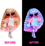 LOL niespodzianka! Tweens Neon Pop Stars – Thea Stars – 1 modna lalka z podświetlanymi niespodziankami oraz ponad 10 ubrań i akcesoriów gwiazdy pop, w tym jej jaskrawo różowa gitara, prezent dla dzieci w wieku od 4 lat